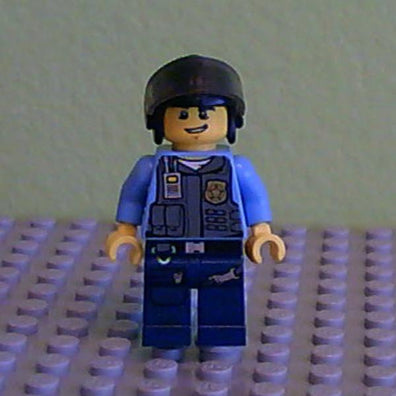 LEGO Minifigure-Police - LEGO City Undercover Elite Police Officer 2-Town / City / Police-CTY361-Creative Brick Builders